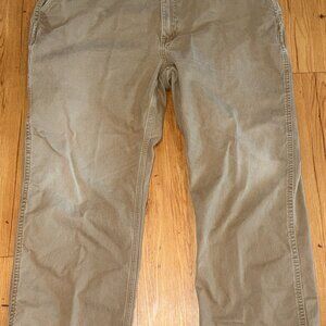 Carhartt Khaki Carpenter pants 40x26